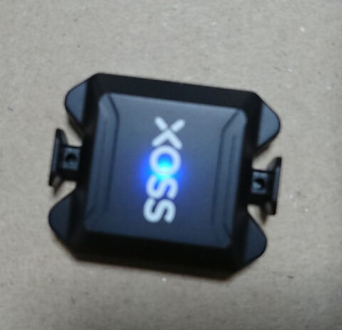 XOSS X1センサーをケイデンスセンサーで使用
